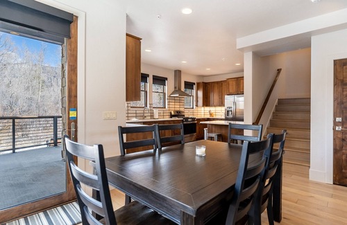 Silverthorne House | Open-Concept Townhome Next to Blue River w/Private Wrap-Around Patio!