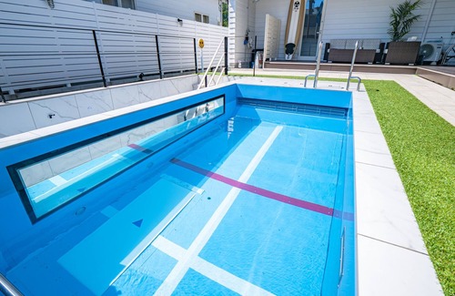 Aoshima Onsen House | Opening in July 2023 Experience an extraordinary life Equipped with a pool and golf simulation/Miyazaki Miyazaki