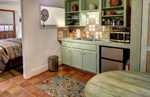 Downtown Santa Fe Apartment | Original Mid-Century Spanish Family Compound in Santa Fe Center