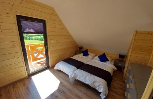 Lasowka Ski Chalet | Osada Orlica klimatyczne domki z widokiem na góry i termalnym SPA sauna jacuzzi 4 km od Zieleniec Ski Arena