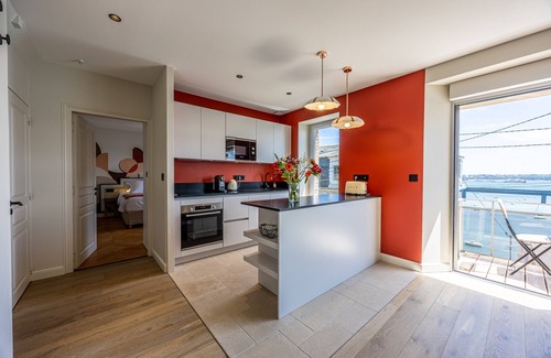 Saint-Igneuc Apartment | Osiris - Magnifique appt vue mer avec rooftop
