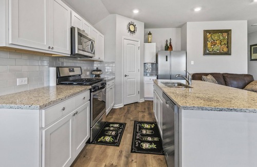 Lake Charles House | Our spacious & cozy home will provide you & your family/friends a relaxing stay.