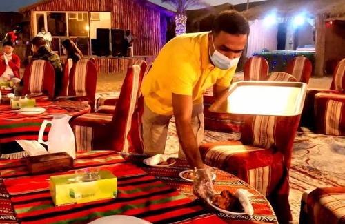 Downtown Dubai Resort | Overnight Camping party event adventure