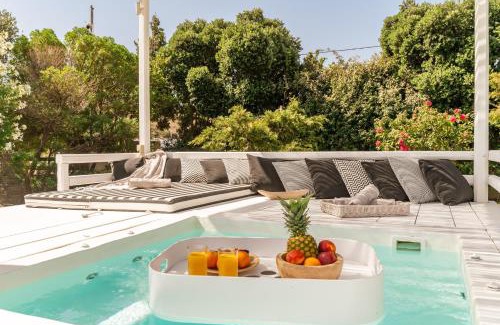 Kato Fellos Apartment | Ow Andros Suite 1,Private Whirlpool