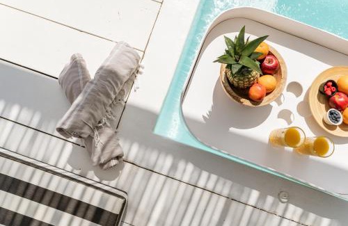 Kato Fellos Apartment | Ow Andros Suite 1,Private Whirlpool