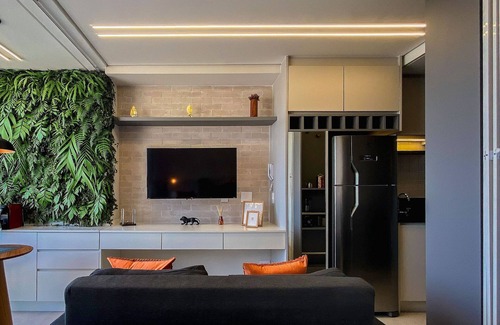 Vila Clementino Apartment | Palazzo Ibirapuera 21st Floor – Wi-Fi, AC, and Metro 5 Minutes Away