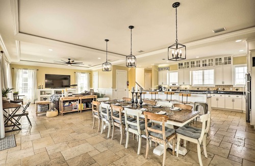 Palm Coast Cottage | Palm Coast Oasis w/Pool: Steps to Cinnamon Beach!