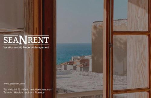 Tel Aviv Promenade Apartment | Panoramic Seaview Balcony Escape with Shelter by Sea N' Rent