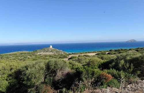 Sant'Antioco Apartment | PANORAMIC two-room apartment with terrace overlooking the sea - Sardinia