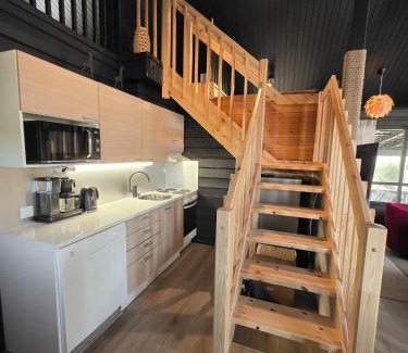 Simo Ski Chalet | Pappilan Kartano sauna lodge