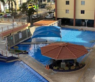 Do Turista Apartment | Parque das Águas Quentes - 2 suítes com ar-condicionado