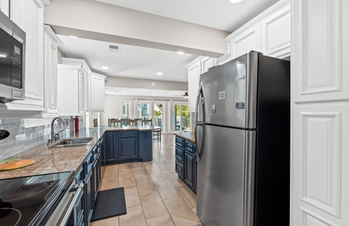 Holiday Beach House | PCB Beach House 7 Bedrooms, Just Steps to Beach, Sleeps 20, Free Golf Round