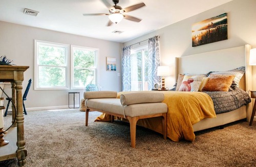 Northumberland House | Peaceful 3 BR Riverfront Escape w/Hot Tub + River Access + Views