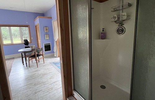 Fall Creek Cabin | Peaceful Cabin, Wood-fired sauna, grill by creek, work remote