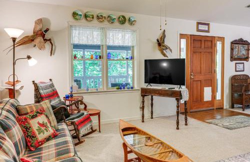 Harrison House | Peaceful Harrison Duplex with Porch and Grill!