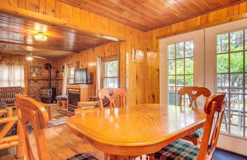 Eagle River House | Peaceful Long Lake Cabin with Dock and Fire Pit!