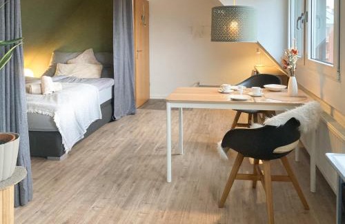 Kleve Apartment | PEARLs - Gemütliches Dachgeschoss-Studio im Zentrum von Kleve