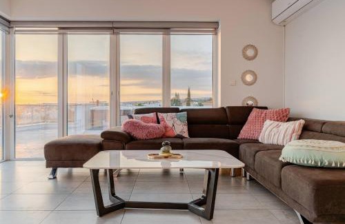 Agia Fyla Apartment | Penthouse Great View Hydromassage Penthouse hottub