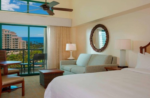 Ko Olina Resort | PENTHOUSE OCEAN VIEW Studio at Marriott's Ko Olina! Top Floor, Best Views