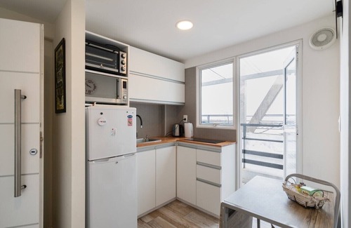 Centro Apartment | Penthouse Plaza Cagancha con Parrillero propio.