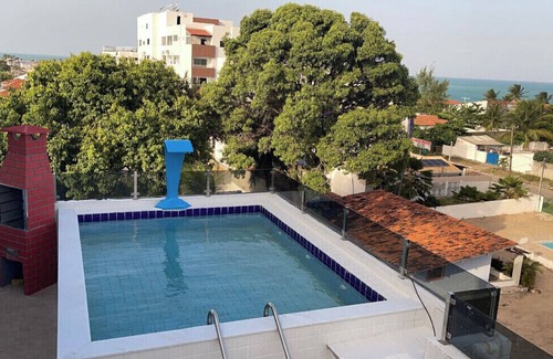 Jacuma Apartment | Penthouse with pool and wide sea view!