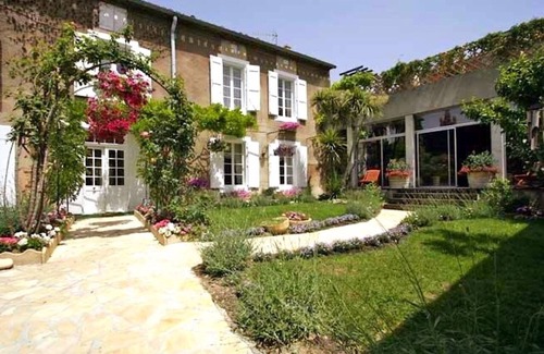 Olonzac House | Period village House with heated pool all year and Enclosed Mediterranean Garden