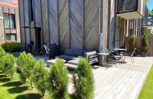 Neringa Apartment | Pervalka Apartaments With Large Terrace