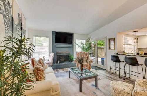 Panther Creek House | Pet-Friendly Spring Home with Private Pool and Hot Tub