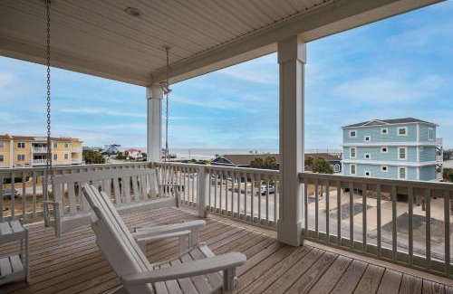 Yaupon Beach House | Pier Walker by Oak Island Accommodations
