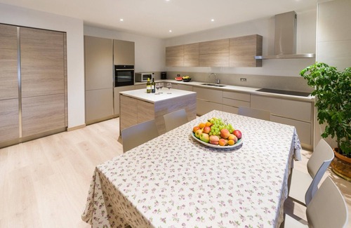 Brez Apartment | Pink Lady Spacious Apartment in Brez