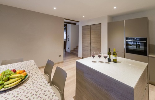 Brez Apartment | Pink Lady Spacious Apartment in Brez