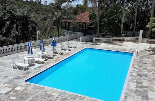 Aracariguama House | Place with complete leisure. Swimming pool, saunas, court, nature trail. Near SP