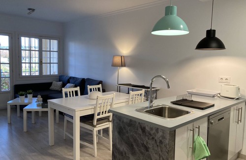 Platja de l'Arenal Apartment | Planta Baja con Jardín Privado. Urbanización La Isla