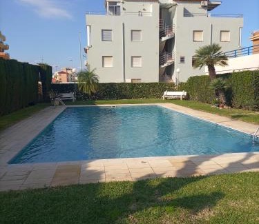 Oliva Apartment | Playa Oliva con vista al mar y con piscina