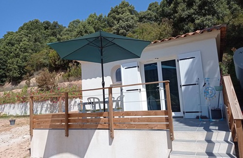 Bastelica House | Pleasant new studio with swimming pool near Ajaccio and Porticcio