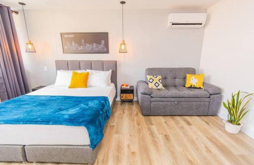 La Aguacatala Apartment | Poblado, Modern studio, coworking, A/C, Gym 1411
