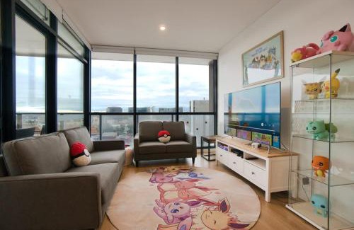 Adelaide Central Business District Apartment | Pokémon Inspired Apt -Pool-Gym-Sauna-Steam Room