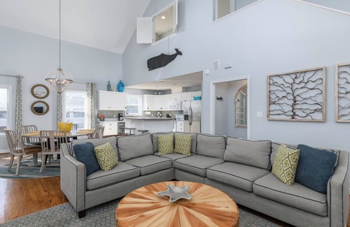 Tybee Island House | Pool, short walk to beach, tiki bar, fire pit