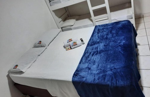 Mongagua Hotel | Pousada Praia Mongaguá em Frente ao Mar com Piscina e Churrasqueira