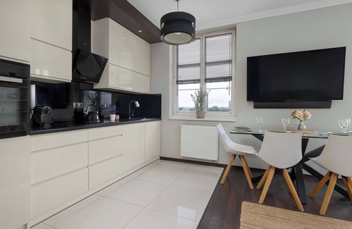 Pradnik Bialy Apartment | Prądnicka 48 | Kraków | Modern Apartment with Balcony