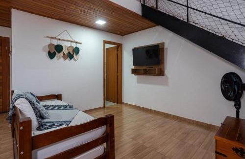 Estaleiro House | Praia do Estaleiro-BC, 2 vagas, Ar, Churras e Pet Friendly