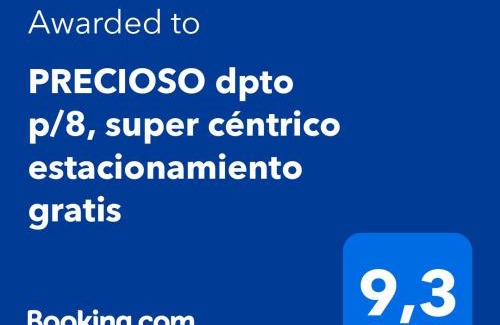 Concordia Apartment | PRECIOSO dpto p/8, super céntrico estacionamiento gratis