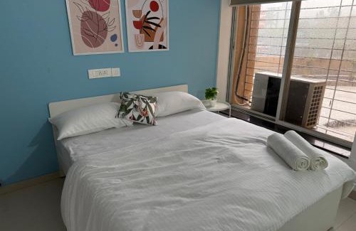 Kharadi Apartment | Premium Serviced Apartments by Abhibha Stays AC WiFi Smart Tv Besides EON IT Park