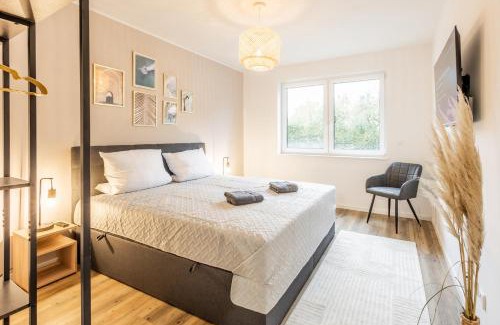 Hamm Apartment | Premium Suite 02 I Smart-TV I Terrasse I WiFi