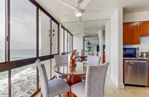 Poipu Apartment | Prime Top-Floor View Oceanfront Condo w/A/C, Free WiFi, Lanai, Shared W/D, BBQs