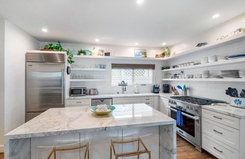 Beach Barber Tract House | Pristine Beach House w/Ocean Views, a Private Hot Tub, Free WiFi, & Central A/C