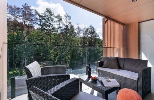 Miedzyzdroje Apartment | Private apartment, kitchenette, seaside in Międzyzdroje. Pool, sauna, whirlpool.