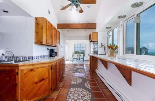 Breakwater Village House | Private beach retreat on 1+ acre and views of ocean!