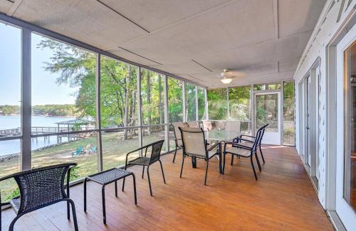 Mayhew House | Private Dock and Beach! Lake Norman Cottage Hideaway