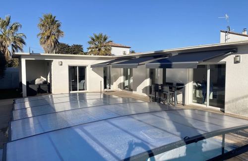 Cap d'Agde Villa | Private heated 3* pool villa 5 minutes from the sea